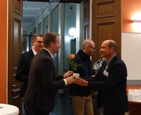 Verleihung der Schmuckurkunde an Björn Loyal