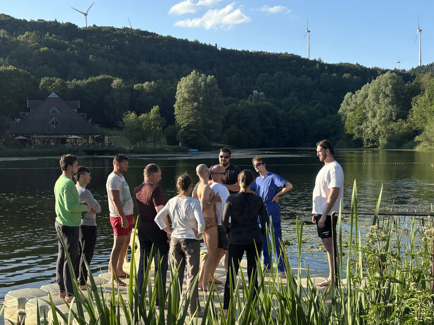 KaVoMa-Studierende organisieren Rettungsschwimmer-Kurs am Waldsee Rieden (2)