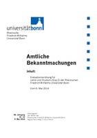 Nr 10 - 080514 Evaluationsordnung für Lehre und Studium EvaLS der Rheinischen Fr.pdf