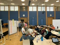 Gruppenarbeit in Modul 5